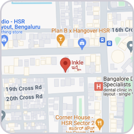 a map of the location of inkle bangalore